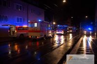 Feuerwehr Stammheim - Verkehrsunfall 17-10-2014 - Freihofstrasse - Stammheim - Foto 7aktuell - Bild - 01